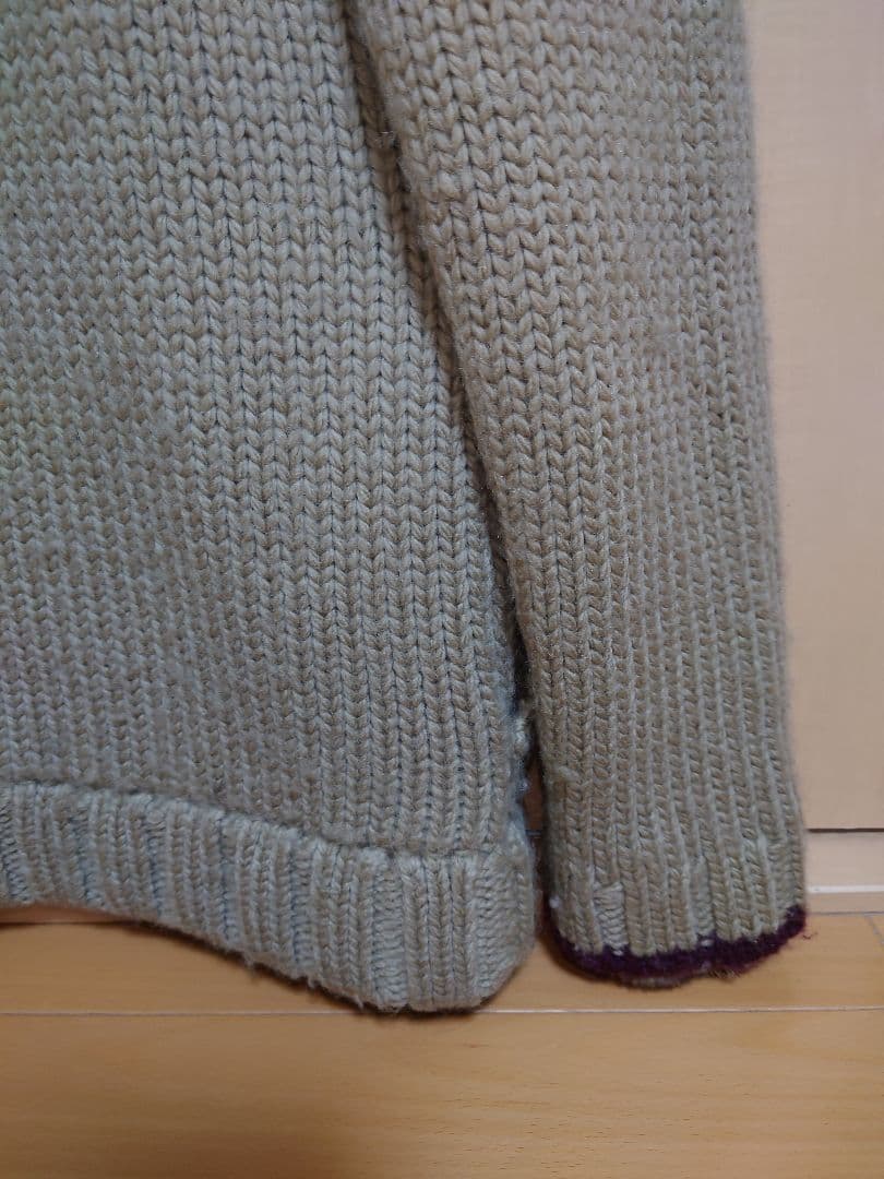 バーバリー　ニットブルゾン