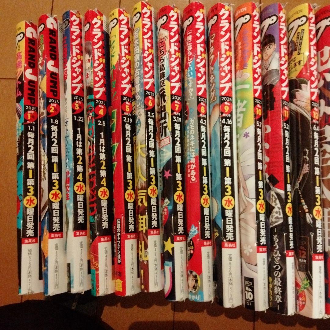 グランドジャンプ 2025年 全24巻セット