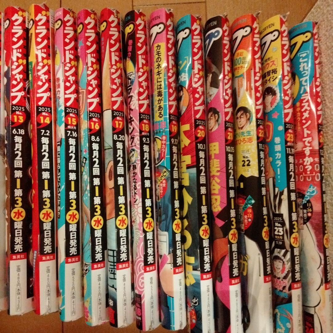 グランドジャンプ 2025年 全24巻セット