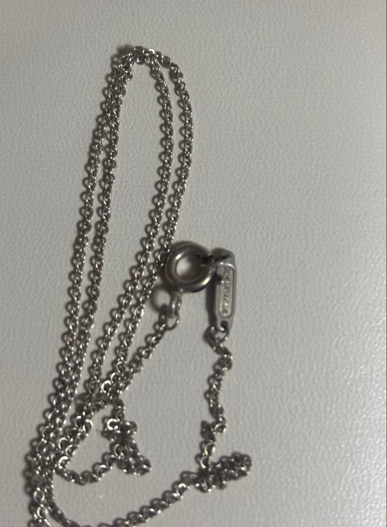 ティファニー ハート型ロックペンダント ネックレス