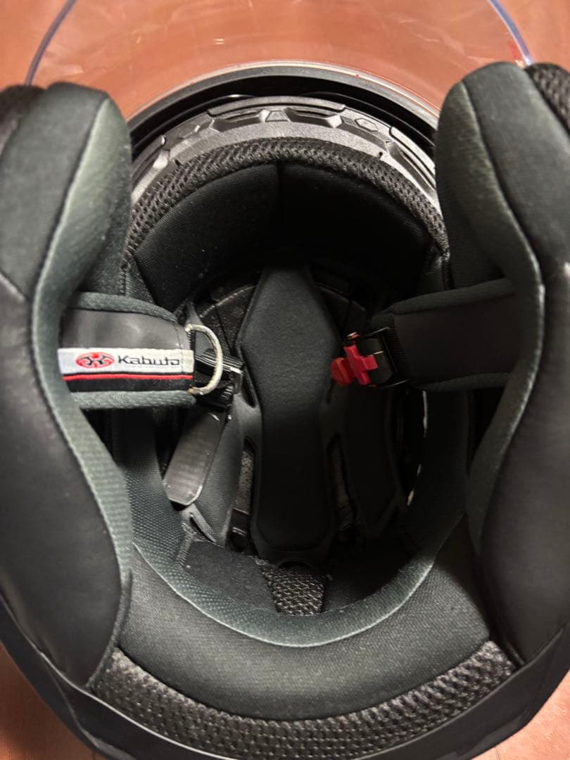 Kabuto フルフェイスヘルメット ホワイト/ブラック