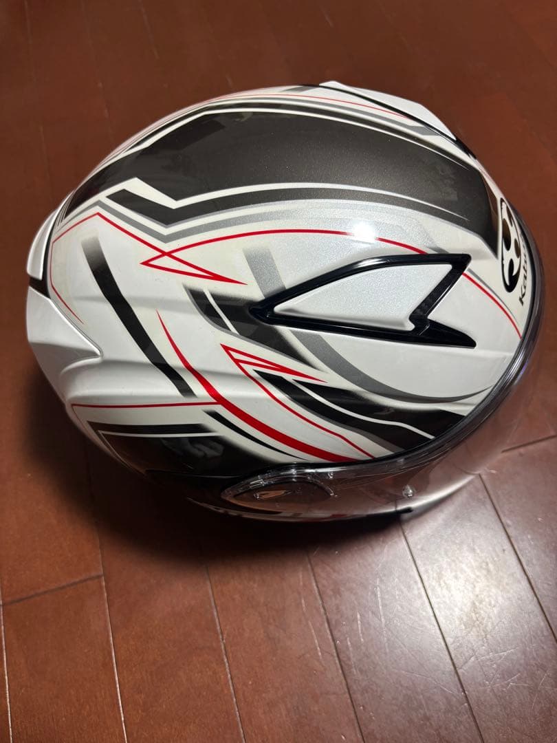 Kabuto フルフェイスヘルメット ホワイト/ブラック