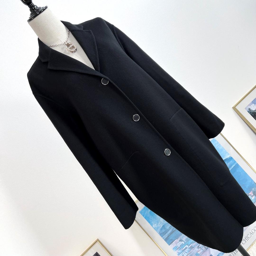★HERMES★2023-24★極美品★カシミヤ★ダブルフェイス★コート