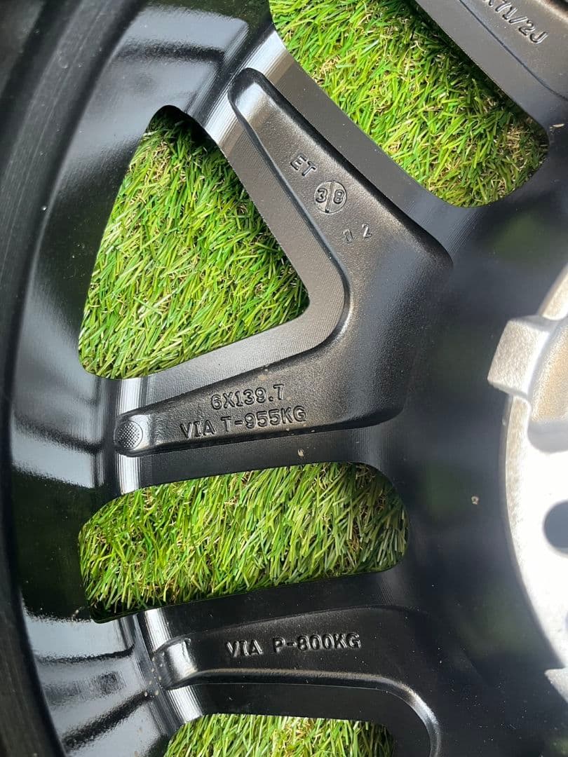 ハイエース用 DELF01 18インチホイール 1本