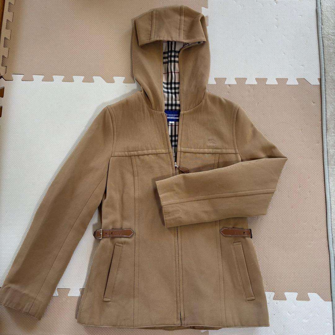 BURBERRY BLUE LABEL ベージュ ジャケット　キュプラ　38