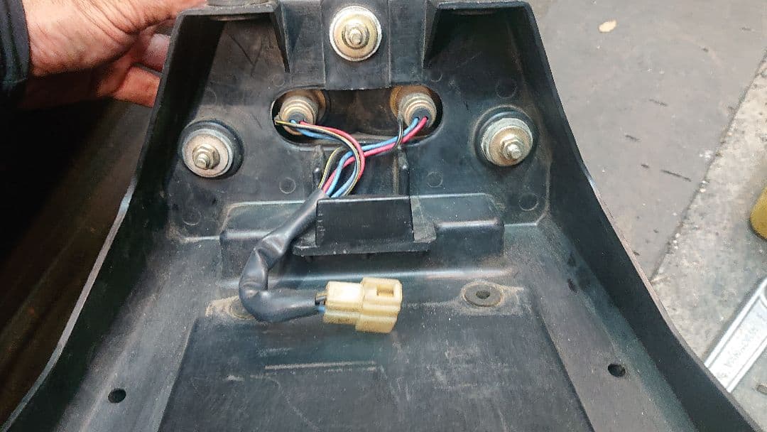 カワサキ ゼファー400χ 純正 フェンダー テールランプ