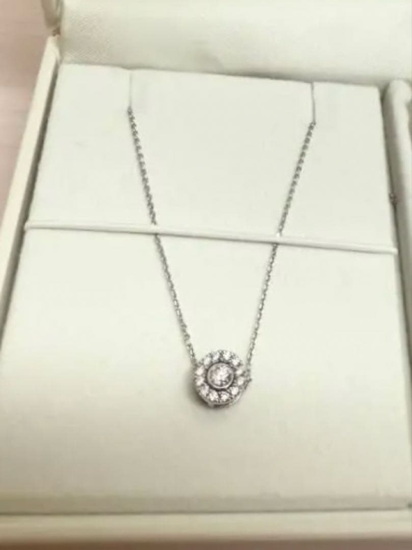 festaria bijou SOPHIAダイヤモンドネックレス保証書鑑定書箱込