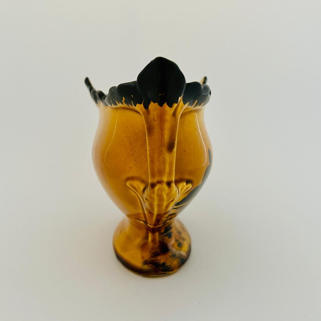 Orchies　フランス陶器　アールヌーボー　フラワーベース　陶器鉢　花瓶