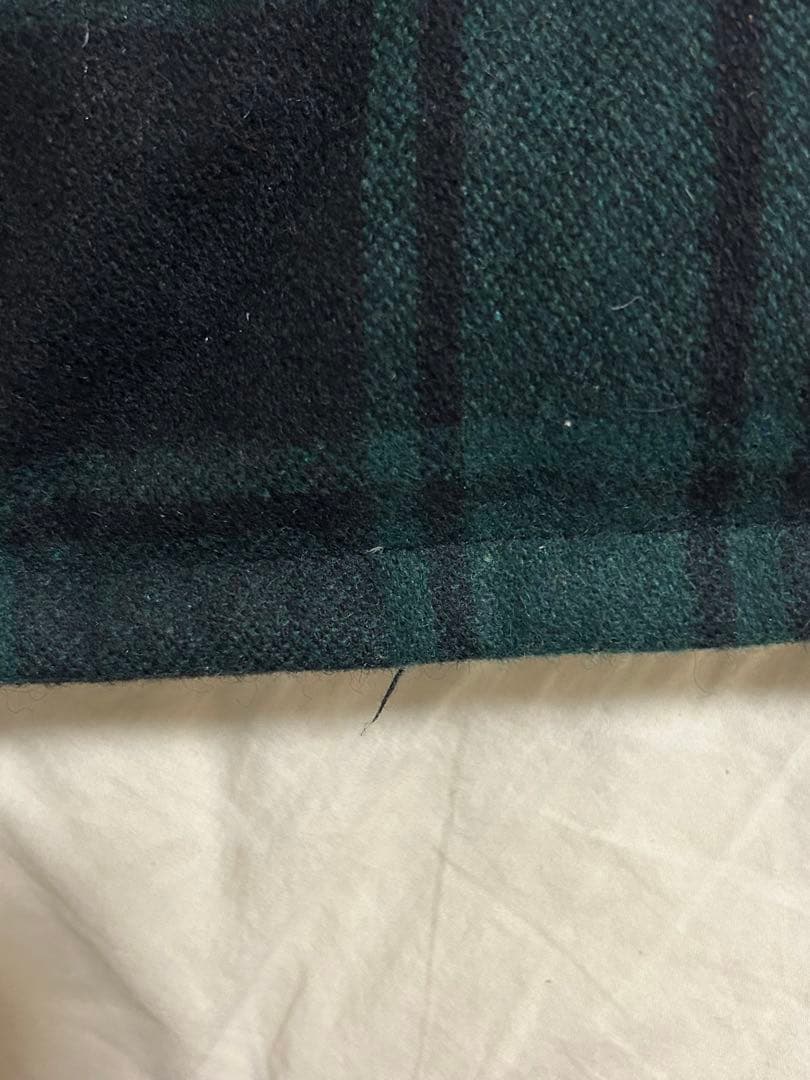 Ron Herman ロンハーマン ボア レザー ダウンベスト グリーン