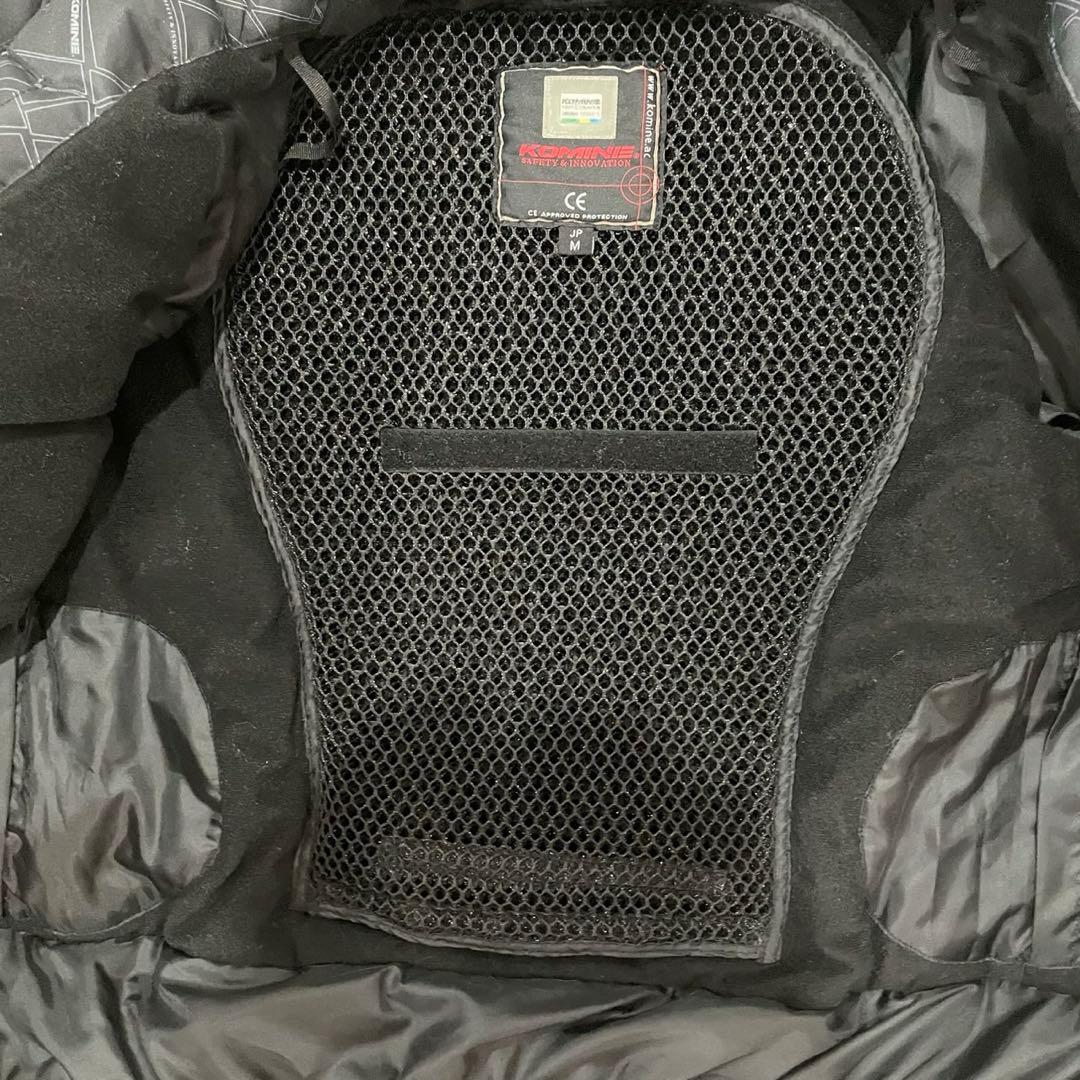 KOMINE コミネ プロテクター&ライナー 迷彩ライディングジャケット　美品