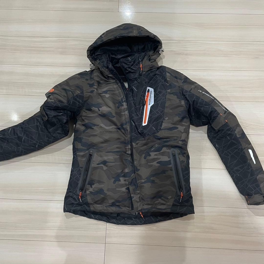 KOMINE コミネ プロテクター&ライナー 迷彩ライディングジャケット　美品