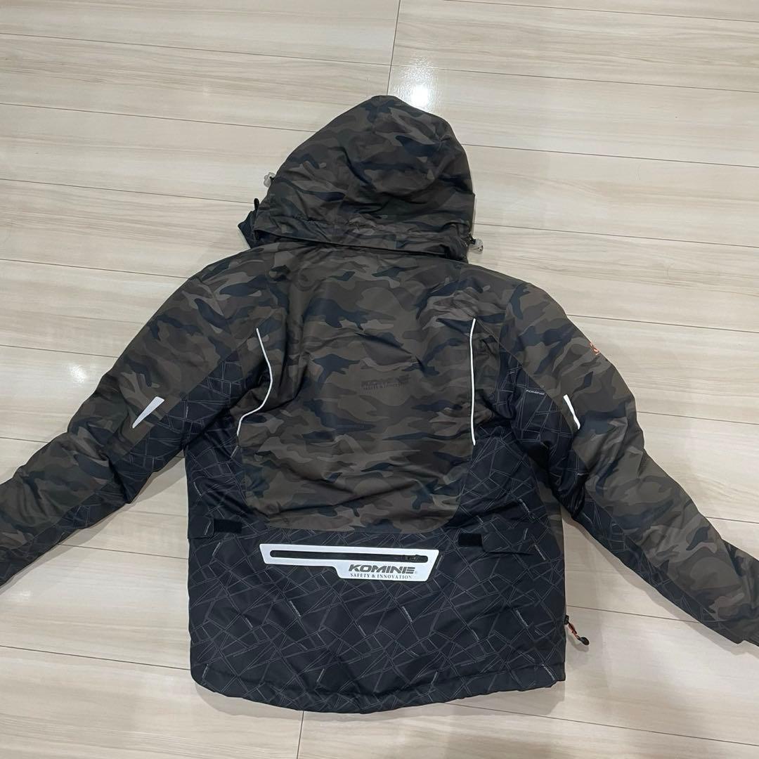KOMINE コミネ プロテクター&ライナー 迷彩ライディングジャケット　美品