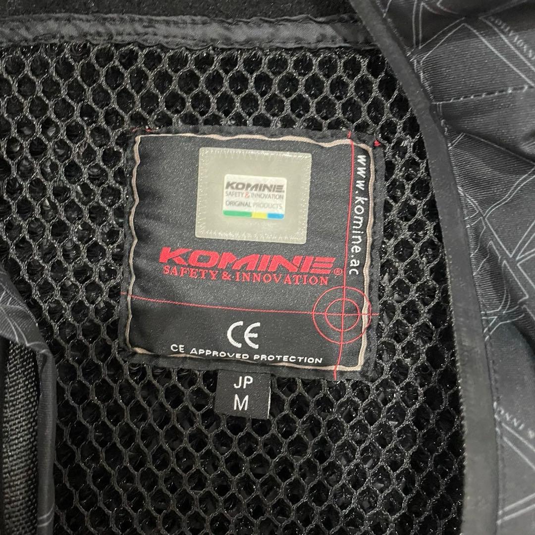 KOMINE コミネ プロテクター&ライナー 迷彩ライディングジャケット　美品