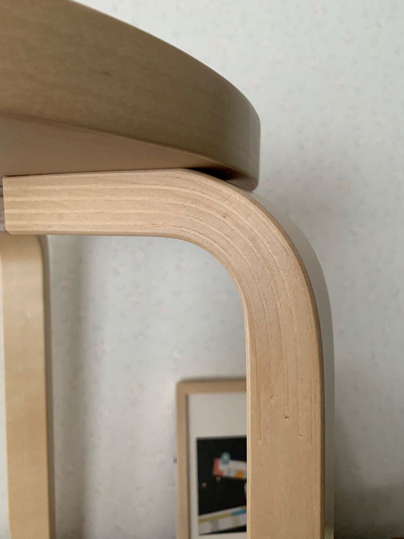 アルテック artek stool60 無着色（訳あり）