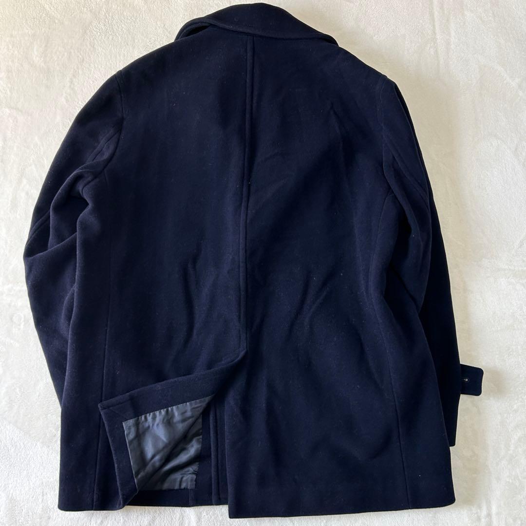 美品 23AWユナイテッドアローズ ウールモッサ ダブル ピーコート L 現行