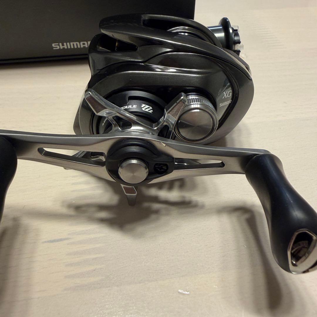 シマノ 20 メタニウム XG 左 シャロースプール付き 美品 メーカーOH済み