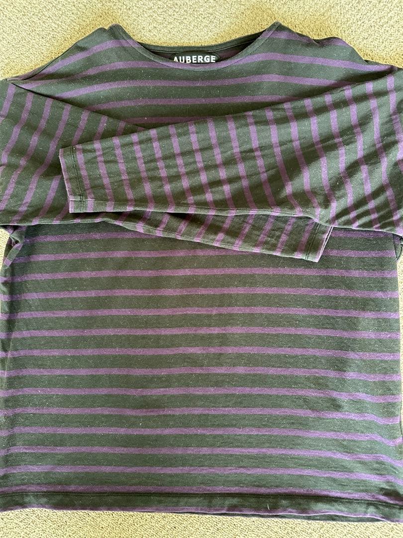 ム*イ様 オーベルジュ　25aw COCOⅡ 長袖　Charcoal×Purpl