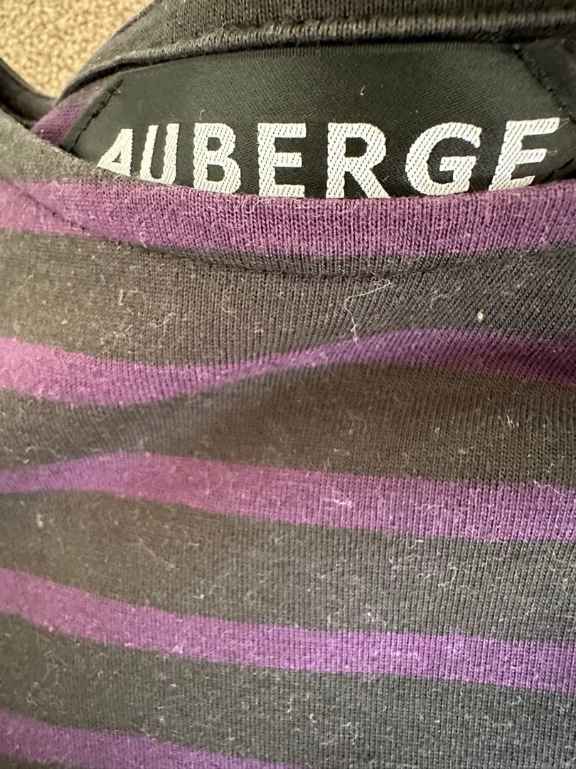 ム*イ様 オーベルジュ　25aw COCOⅡ 長袖　Charcoal×Purpl