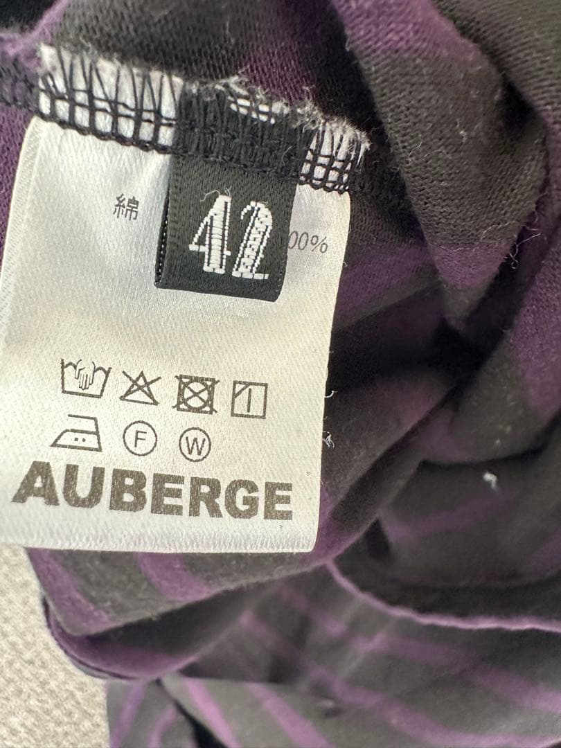 ム*イ様 オーベルジュ　25aw COCOⅡ 長袖　Charcoal×Purpl