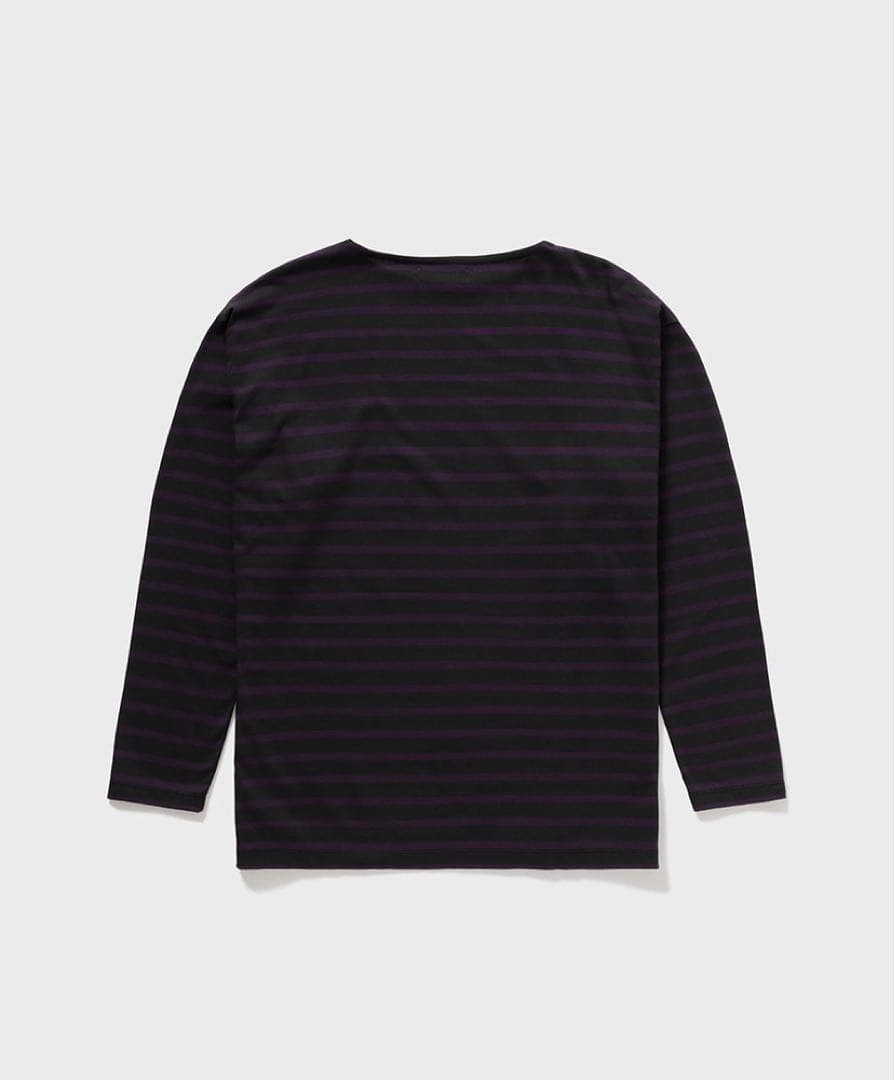 ム*イ様 オーベルジュ　25aw COCOⅡ 長袖　Charcoal×Purpl