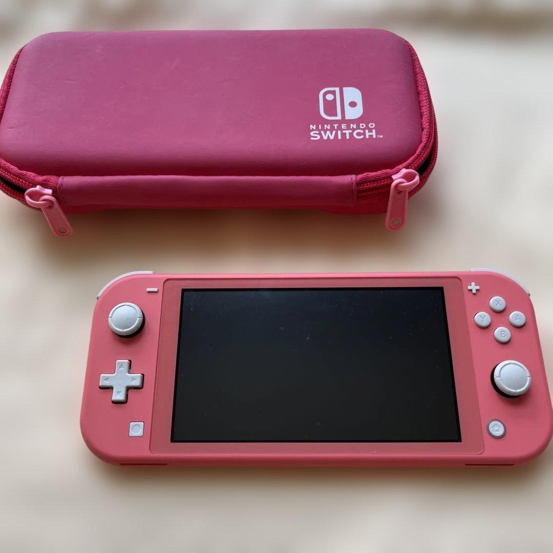 Nintendo Switch Lite 本体とケース　任天堂　箱なし　中古品
