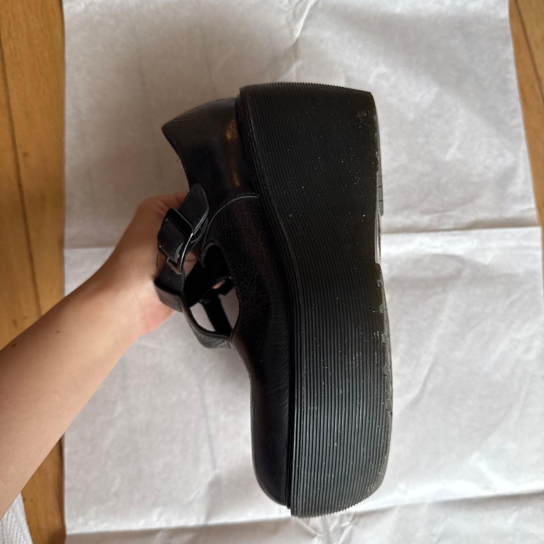 レア Dr. Martens メリージェーン 靴 黒　KARINA