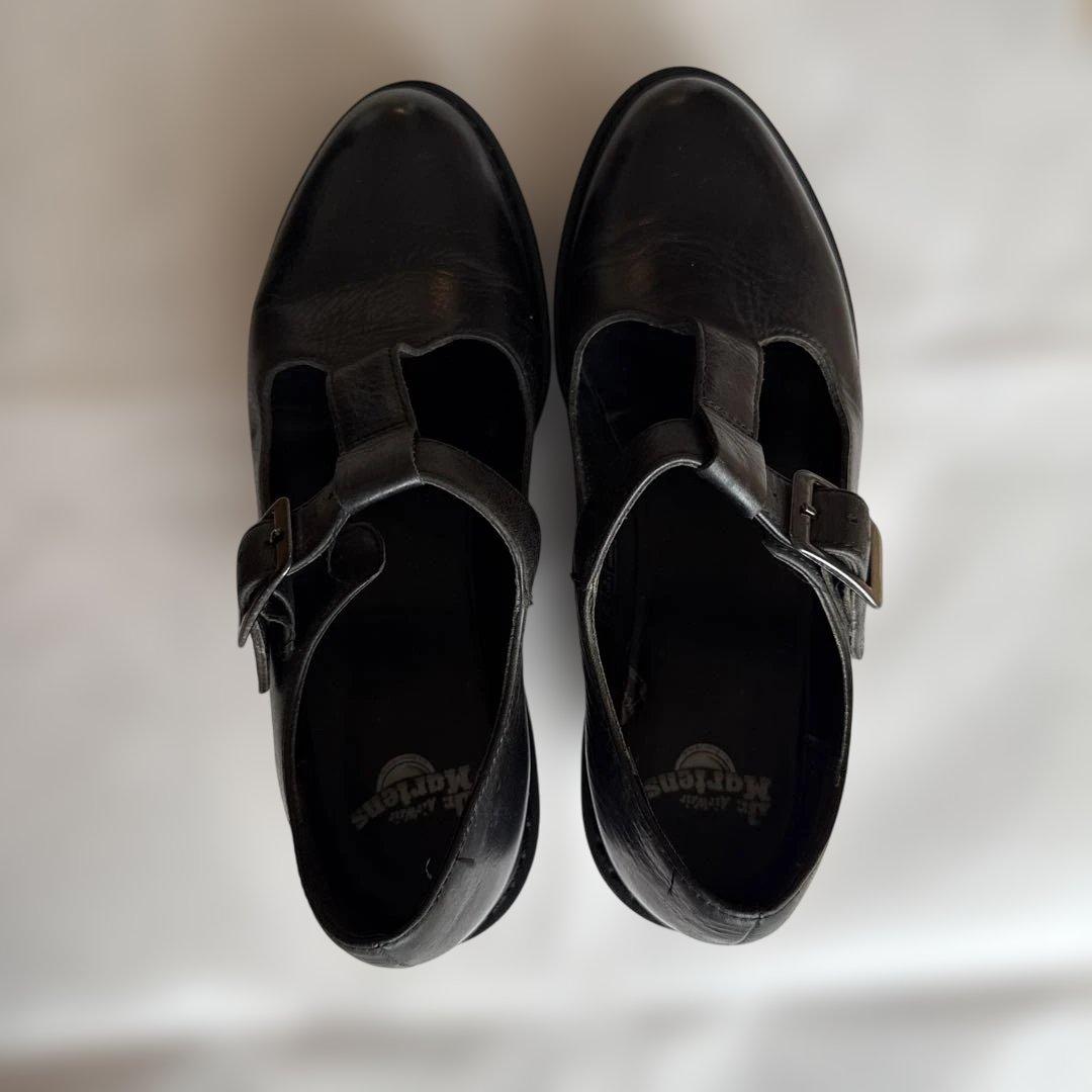 レア Dr. Martens メリージェーン 靴 黒　KARINA