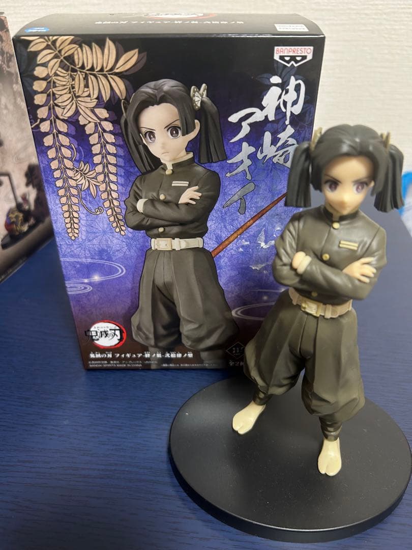 鬼滅の刃 鬼まとめ　フィギュア　全12体　開封品　箱付き　映画特典2枚おまけ