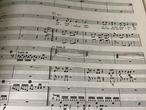 ★楽譜/坂本龍一/Media Bahn Live/タブ譜/バンドスコア