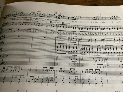 ★楽譜/坂本龍一/Media Bahn Live/タブ譜/バンドスコア