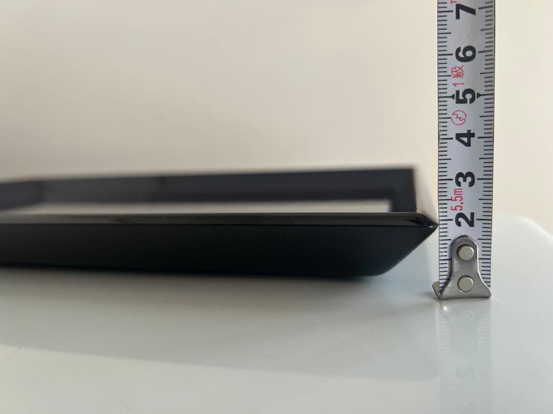 美品⟡.·津軽塗 ななこ 貴重な青紫色 長方形盆