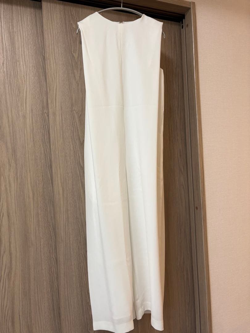 【Whim Gazette】二重織ノースリーブジャンプスーツ オールインワン