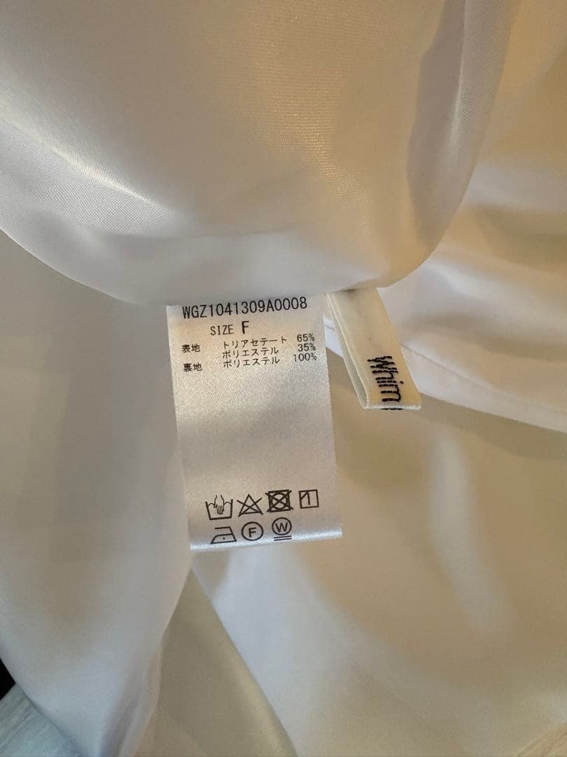 【Whim Gazette】二重織ノースリーブジャンプスーツ オールインワン