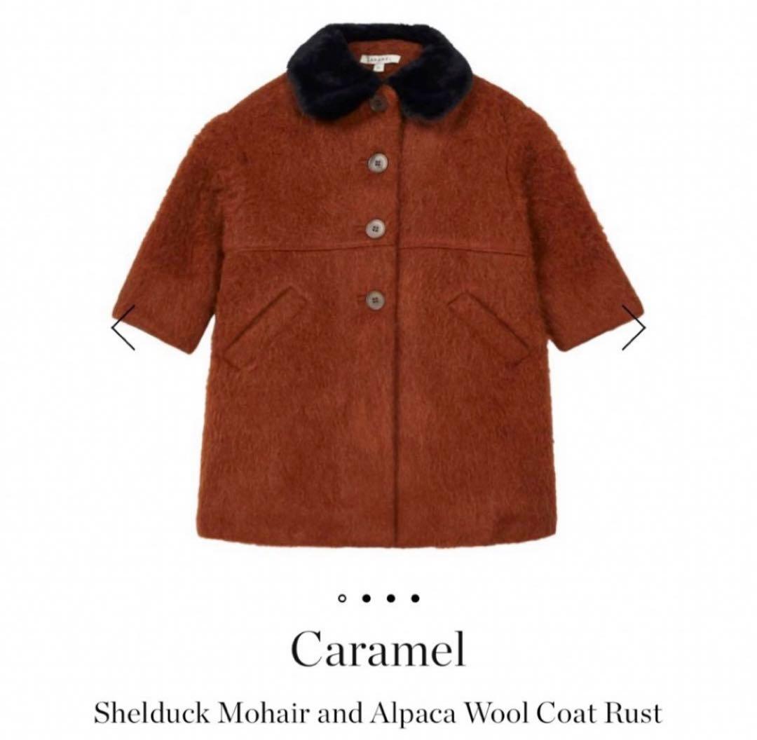 caramel コート　新品タグ付き　4y