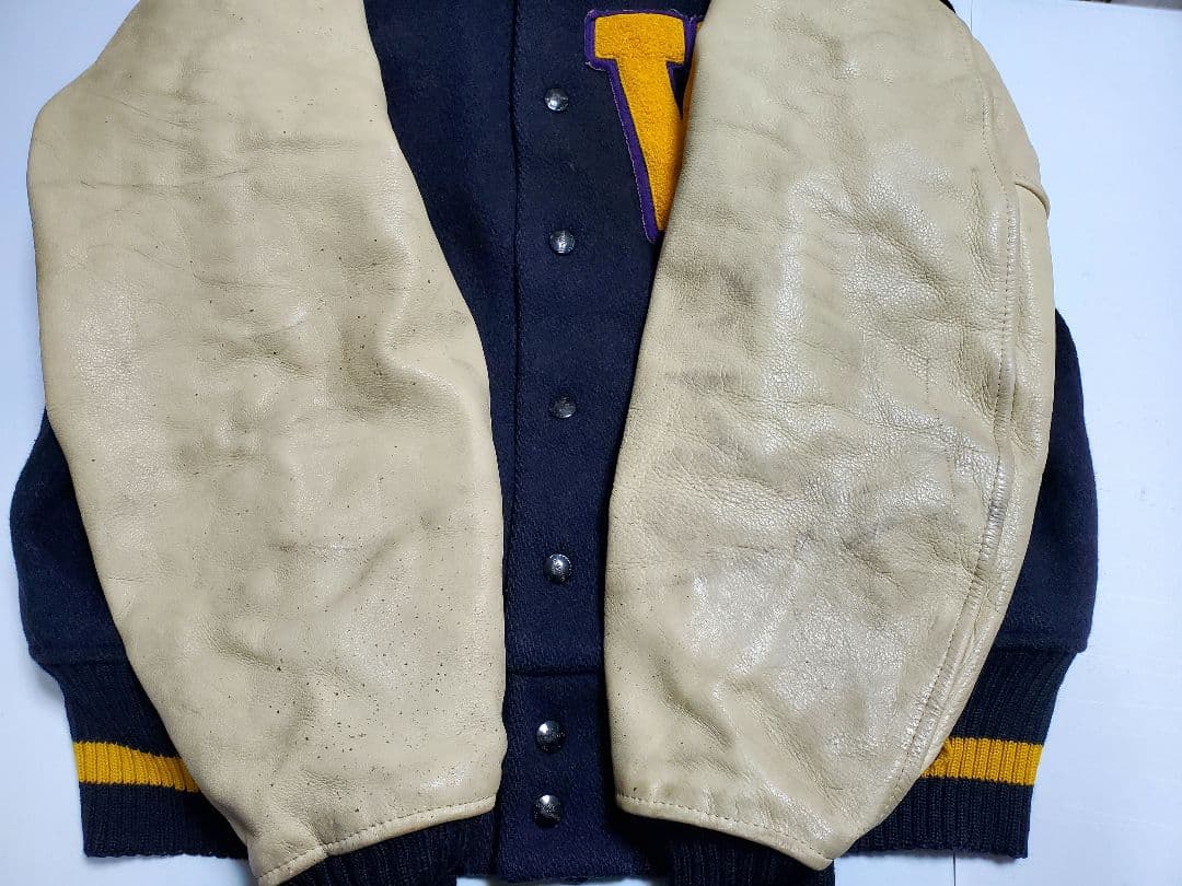 60S H.L Whiting スタジャン ショートファラオジャケット