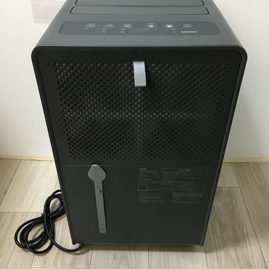 【AJ】山善 YDC-H60(LGR) 衣類乾燥除湿機 コンプレッサー式 6L