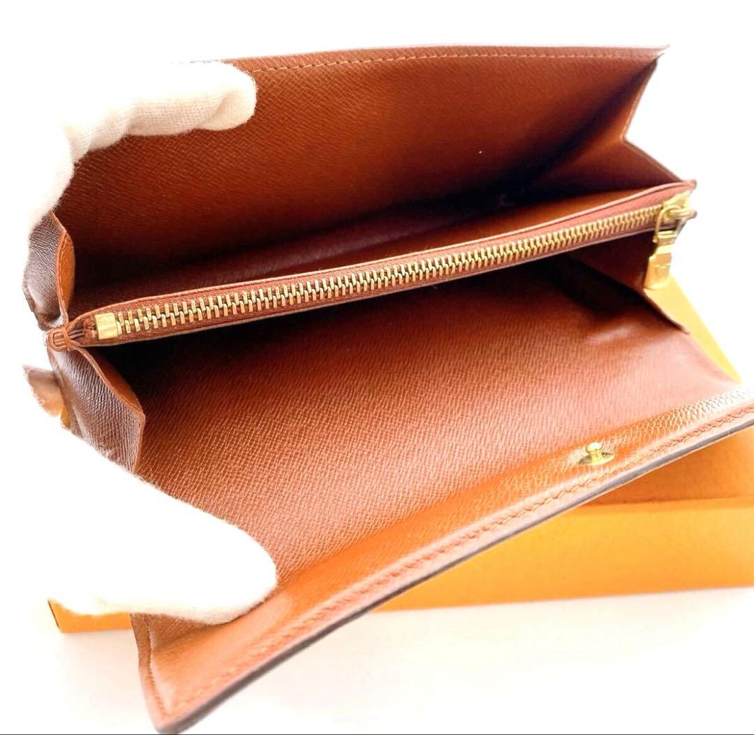 美品　LOUIS VUITTON ヴィトン　モノグラム 長財布　ユニセックス