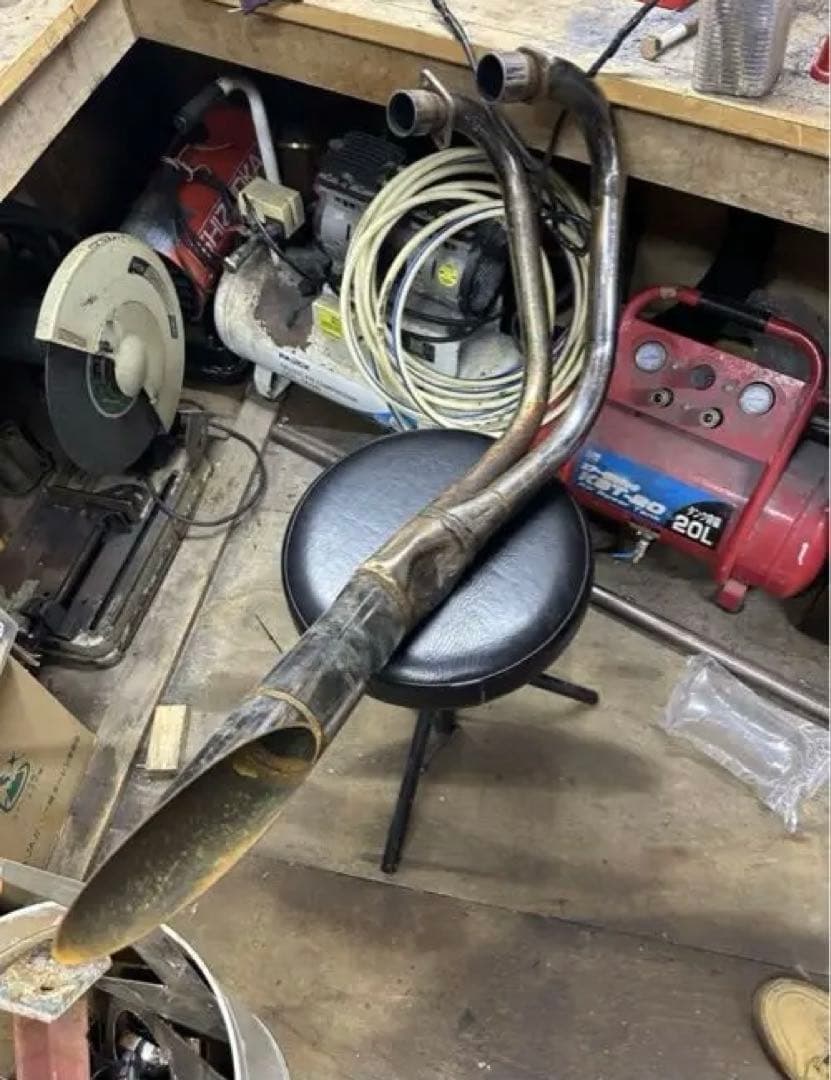 gsx250e 激吸いマフラー