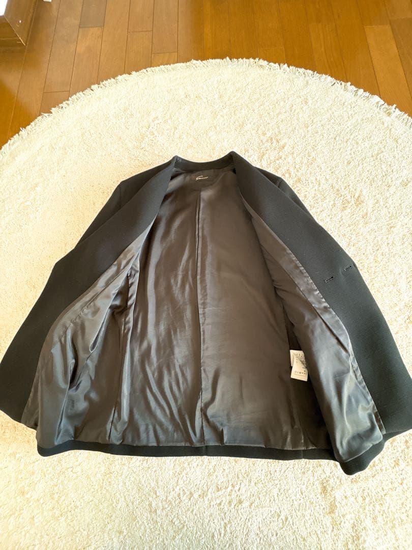 スタニングルアー rボンディングカラーレスジャケット ベーシック ブラック　1