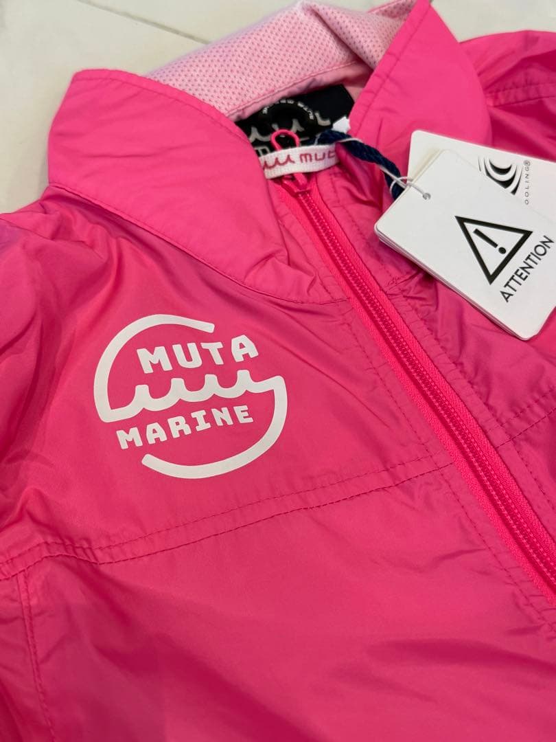 ムータマリン　muta marine 空調服　ピンク　ベスト　ゴルフウェア