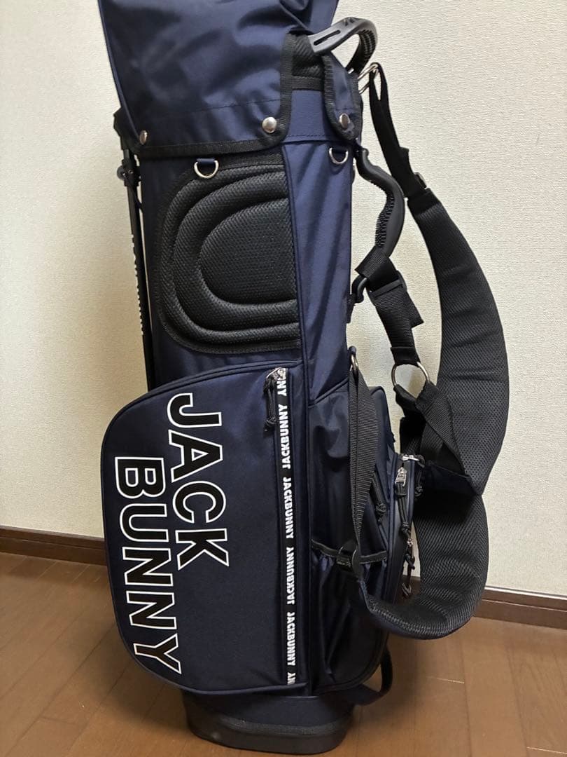 JACK BUNNY ネイビー キャディバッグ