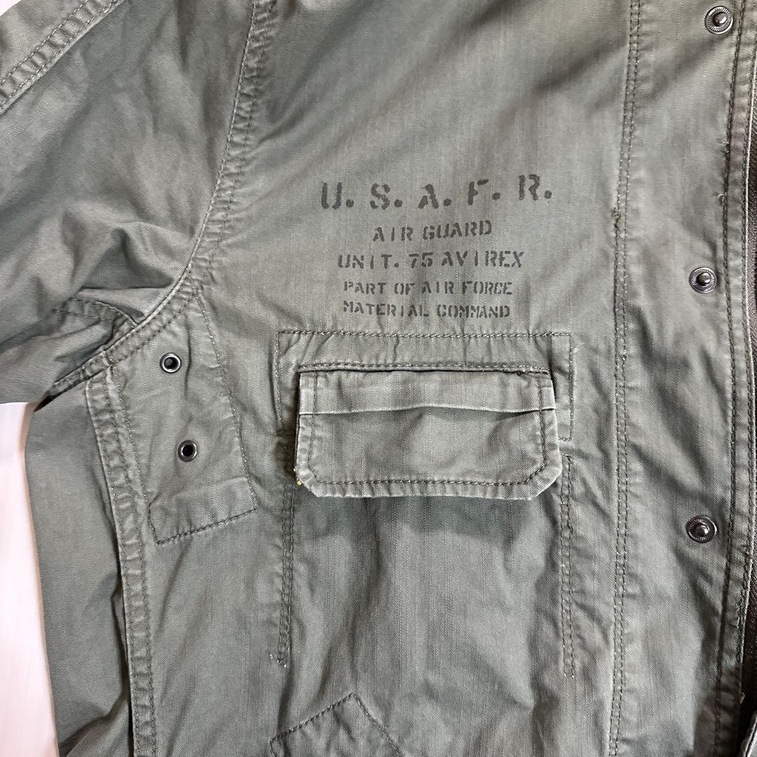 アビレックス　avirexミリタリージャケット