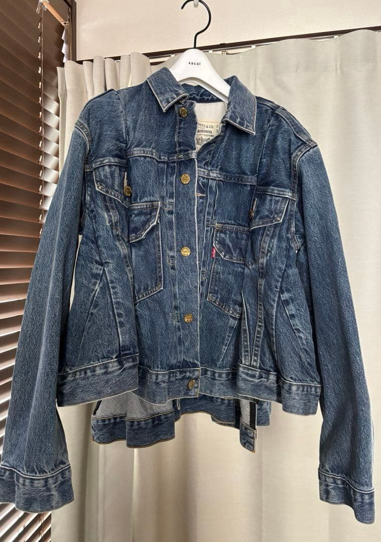 【新品】Levi's x sacai Women's Denim Jacket