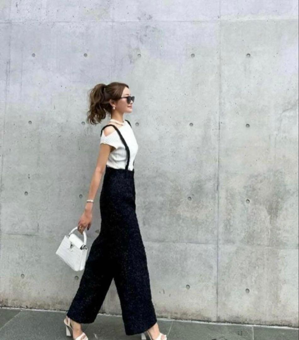 Sheller 黒サロペット Mサイズ 即日発送