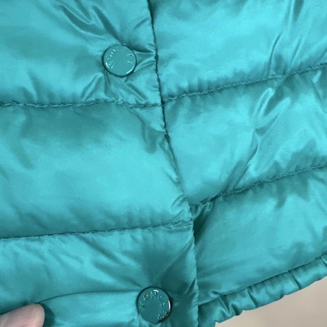 MONCLER ターコイズ ダウンベスト