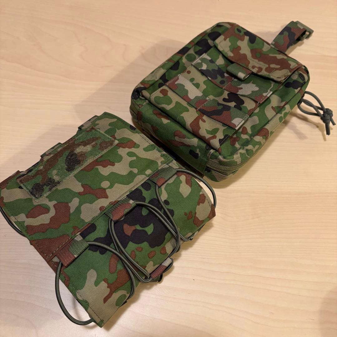 陸自迷彩 救急品袋 ブローアウトキット IFAK 横型