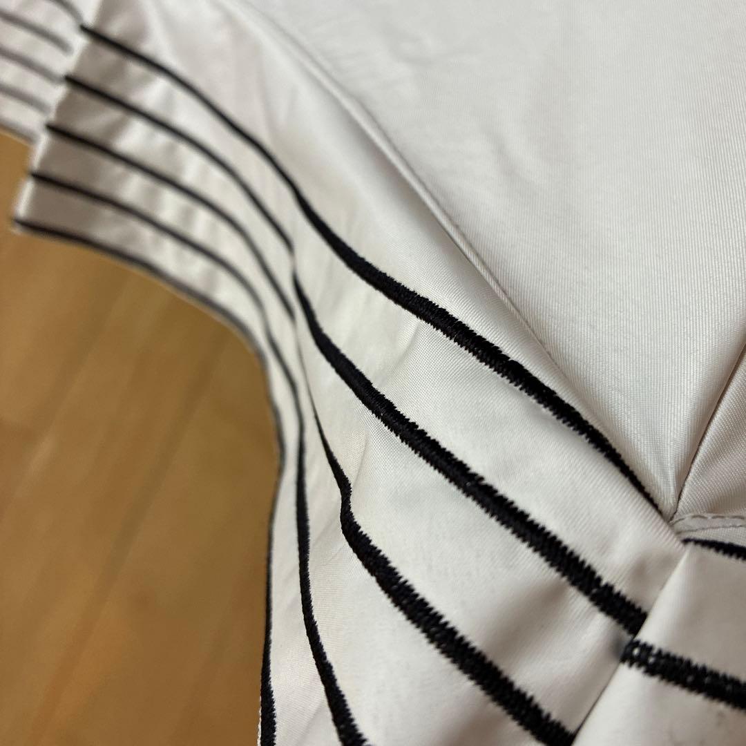 ビューランス　晴雨兼用日傘　フリルホワイト