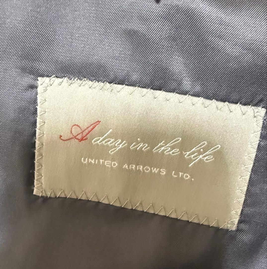 UNITED ARROWS ウールツイード　スーツセットアップ　スリーピースXL
