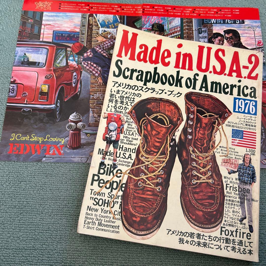 Made in U.S.AAmerica 1976 EDWIN カタログ