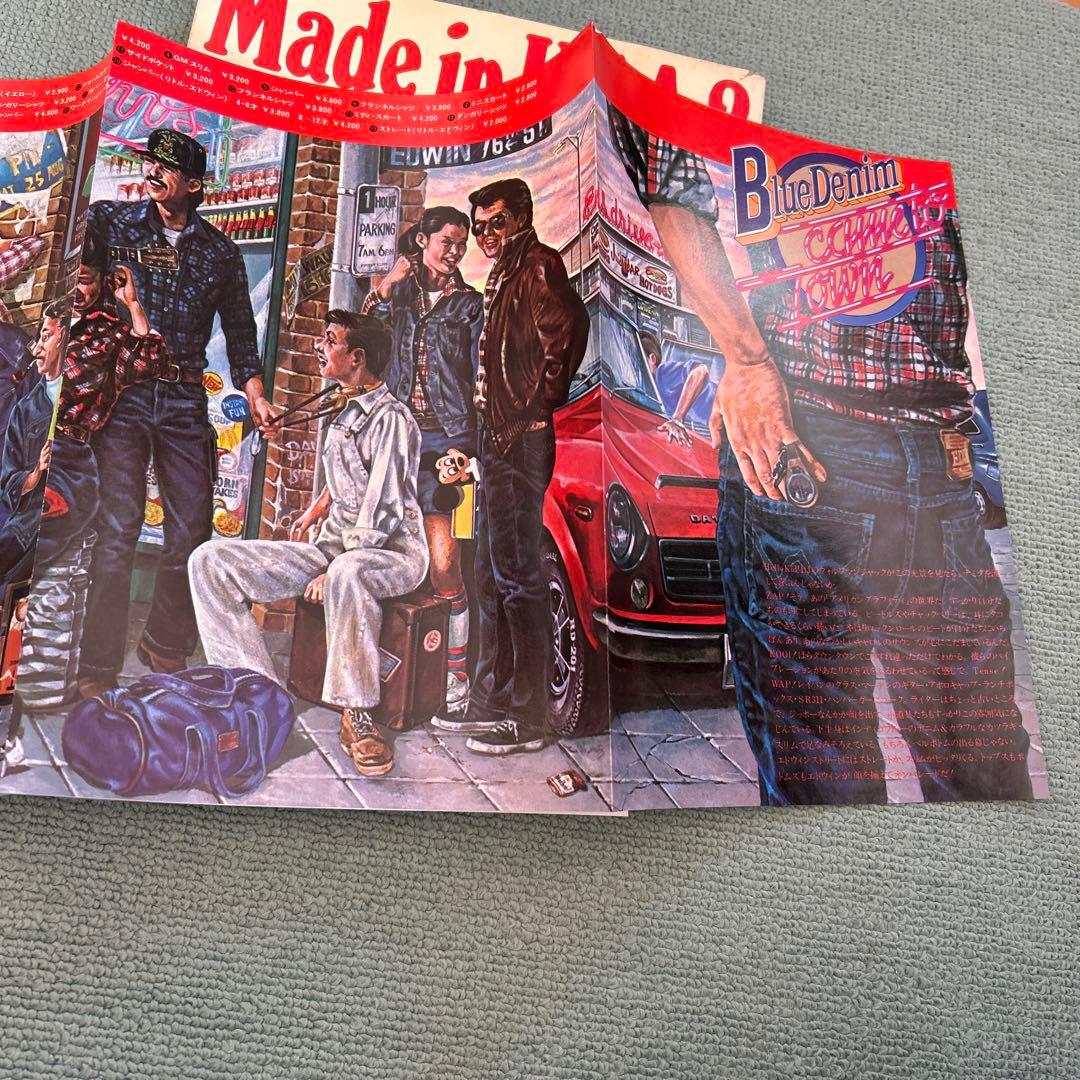 Made in U.S.AAmerica 1976 EDWIN カタログ